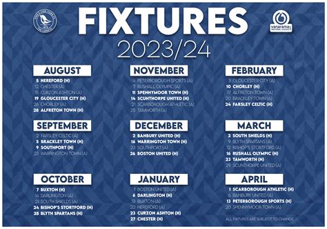 National League North Scores & Fixtures .